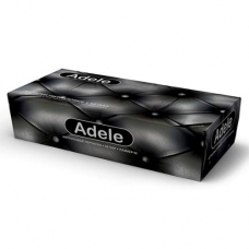 Перчатки нитриловые Adele (черн.) р.S 50 пар/уп