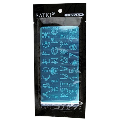 Пластина для стемпинга Comic-06