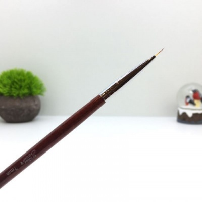 Кисть "Soline Charms" волосок - коричневая ручка 7 мм