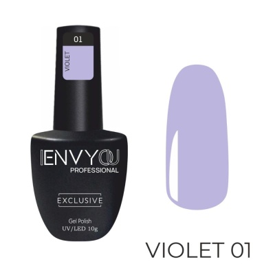 ENVY, Гель лак, Violet 01 (10ml)