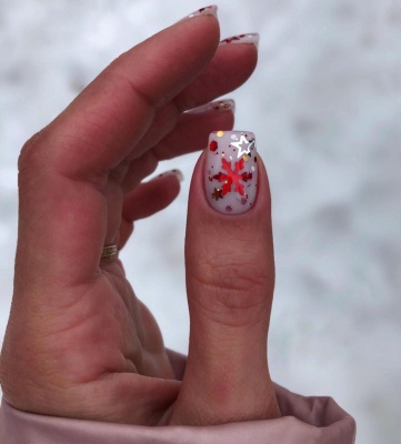 1565 Конфетти "Снежок" 1 г