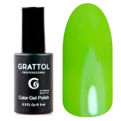Гель-лак Grattol Color Gel Polish - тон №106 Grass 9 мл.